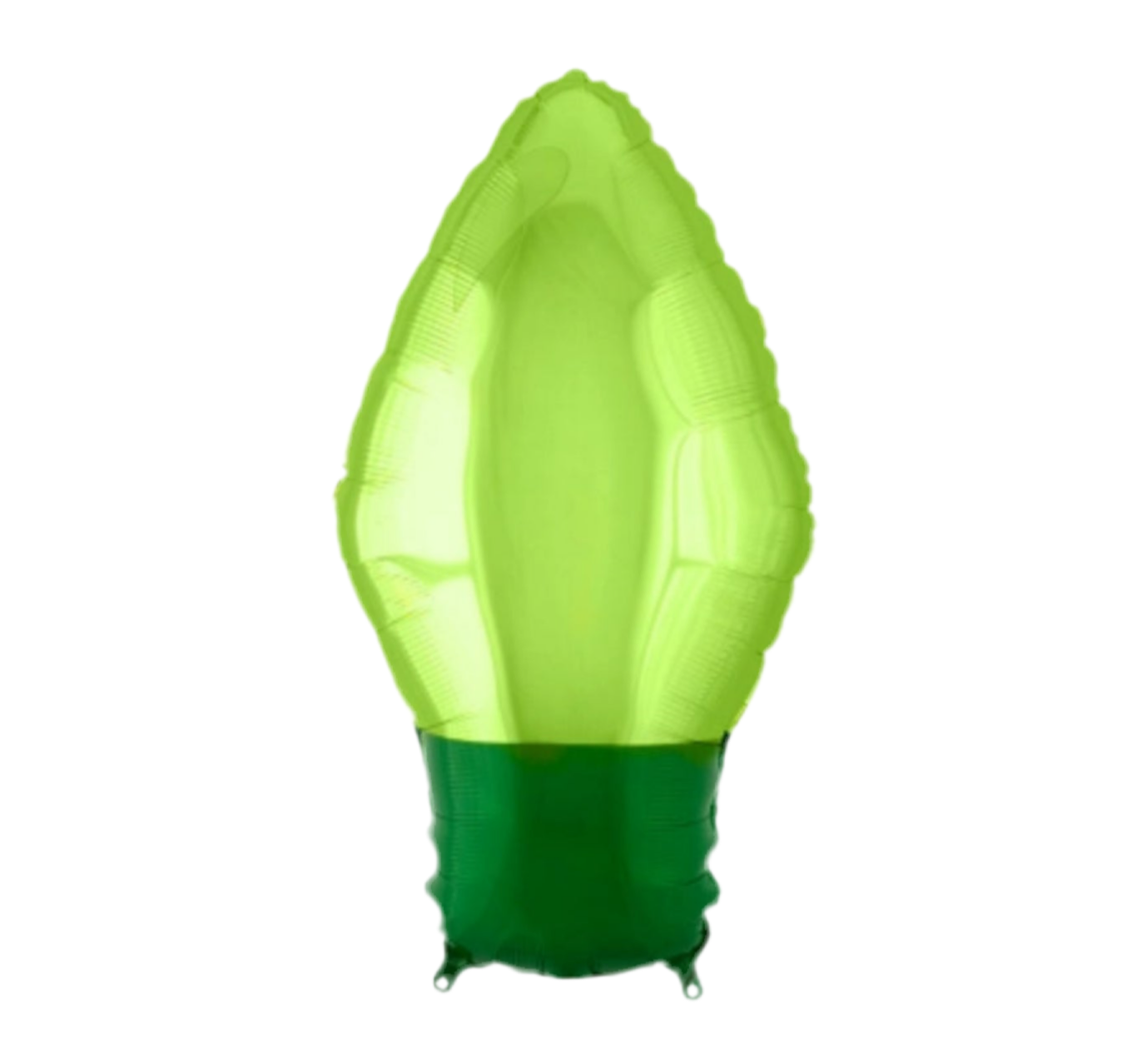 Anagram 22" Green Christmas Light Bulb Balloon